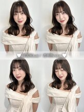チル 福井駅前店(Chill) 韓国風スタイル　レイヤーカット　透明感カラー　髪質改善