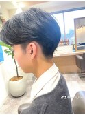 【Hale】ダークアッシュ/ニュアンスパーマNo960韓国マッシュ