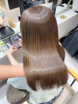 モク 立川(moc) moc style 立川/韓国/ブリーチ/髪質改善/前髪/顔まわり/レイヤー