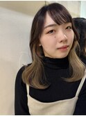 ”重ためレイヤー×冬カラー”