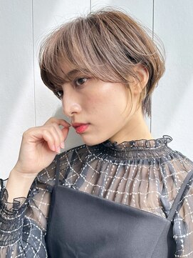 シオン(shion) マロンベージュメルティカラー似合わせカット_ba452481