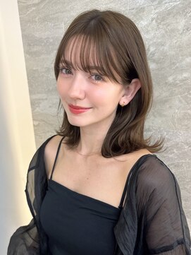 ロンドアヴァントゥス 池袋(Lond aventus) ミディアムレイヤー/顔回り/小顔/髪質改善/縮毛矯正/池袋