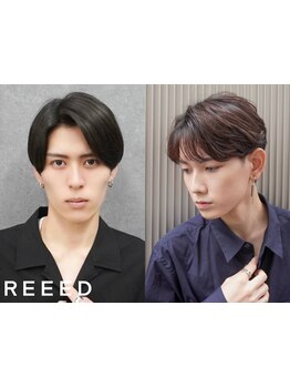 流行のセンターパートのキーは【REEED独自のRストレート】にアリ。ボリュームも扱いやすさも◎