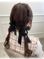 リルミー(Lilme)&nbsp;ふわふわ編み込みツインテ♪_ユウ