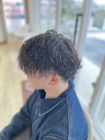 ルシードスタイル　ムースユイット(LUCIDO STYLE mousse8)&nbsp;【メンズカット×パーマ】波巻きパーマ