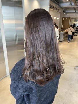 オーガニック リブ 川越(organic+live) 30代40代ナチュラルブリーチなしピンクブラウン大人可愛い艶感