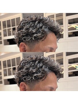 髪屋 紬 メンズ/メンズパーマ/メンズカット/ハイライト