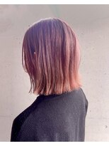 プラスワン 自由が丘(+ONE)&nbsp;シアピンク×外ハネボブ