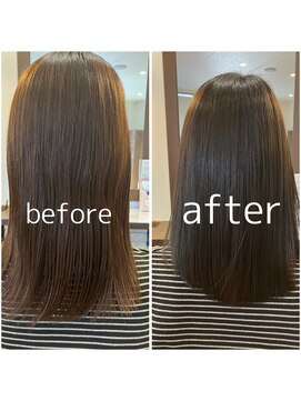 【髪質改善】オーガニックカラートステアトリートメント