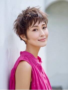 アルトリスト(Altruist Aging×HAIR&SPA) ★ダークアッシュ大人ガーリーボブ着物似合わせカット/髪質改善