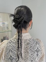 オレンジ梅田店(ORANGE)&nbsp;タイトアレンジ/カチモリヘア/お呼ばれスタイル