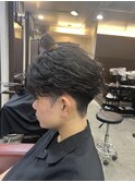 フェザーショート(メンズ/眉毛/フェザーパーマ)
