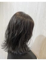 テーラヘアー 草加店(TELAHAIR)&nbsp;ダークトーン×ネイビーブラック☆【TELA HAIR草加】