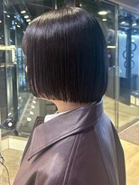 アイティー バイ アルバム 中野店(IT by ALBUM) ボブミディアムショートおくれ毛前髪カット美髪_ba553541