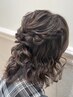 【結婚式・パーティ・二次会に】ヘアアレンジが得意な水野限定　ヘアセット