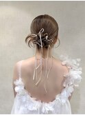 【kana】/カチモリ/藤沢ヘアセット/ウェディングフォトアレンジ