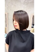 ヘアーアンドケアブラスト(HAIR CARE Blast)&nbsp;ブリーチなしカラー/カカオブラウン/ボブ