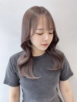 ラピス 渋谷本店(Lapis) グレージュカラー/くびれ巻き