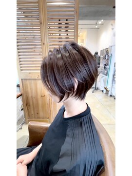 ボタニカル(BOTANICAL) 小顔ひし形ショートボブ大人ショート