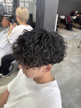 エデアンホンテン メンズサロン(EDEAN 本店 （旧：EDEAN 上通）) ツイストスパイラル 刈り上げマッシュ 熊本メンズパーマ