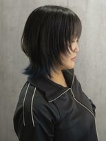 ニュイ 高槻 阪急茨木店(nui)&nbsp;ミディアムヘア/暗めカラー/グランマッシュ/茨木