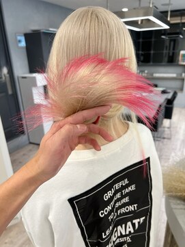 アンドソー 池袋(&so.) ハイトーンカラー/ホワイトブロンド/レイヤーカット/池袋