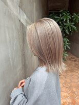 アース 溝の口店(HAIR&MAKE EARTH) 20代30代40代髪質改善カラーミルフィーユ透明感耳掛け小顔