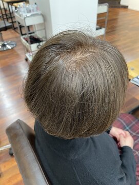 ・白髪染めを使わない白髪染め(12/11)