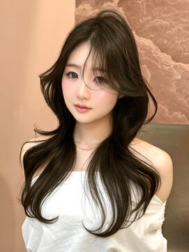 ロンドガーネット 池袋(Lond garnet) 暗めカラー/韓国風巻き/レイヤーカット/髪質改善/縮毛矯正/池袋