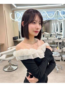 グローアイヴィ 大宮(GLROW IVY) ♪顔周り　レイヤー　ボブ　縮毛矯正　ハッシュ　タッセルボブ