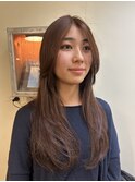 ノンジアミンカラー×フェイスレイヤーカット
