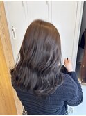 ブリーチなしでつくるオリーブブラウン