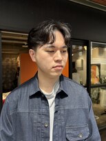 ノーム(norm)&nbsp;メンズセンターパートパーマ