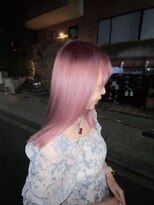 ミル 心斎橋(MIL)&nbsp;韓国風ハイトーンペールピンク/艶髪/髪質改善/心斎橋