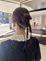 エムタニグチミュー(MTANIGUCHI Mieux)&nbsp;カチモリ/ヘアセット/結婚式ヘア/お呼ばれヘア