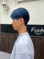 フィアート ヘアドレッシング サロン(Fiato Hairdressing Salon)&nbsp;ネイビーブルーマッシュ