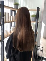 ReFa認定プレミアムサロン 全席個室美容室 Zina ガーデンズ千早【6/27OPEN(予定)】&nbsp;ミルクティーベージュ/髪質改善/ロング【Zina千早SAKI】