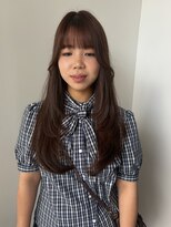 ソラ ヘアーメイク(SORA HAIR MAKE)&nbsp;顔まわりレイヤー×ツヤ感ロング