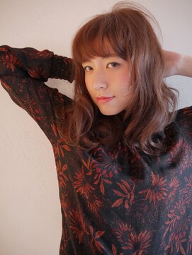 バロンフェム(baLon.fem) 《レイヤーセミロング》アンニュイウェーブ セミロング