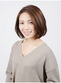 ツヤ髪ワンレンボブ【EARTH横浜店】