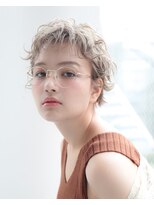 リンダバイネオリーブ 白楽店(Linda by neolive)&nbsp;ミルキーベージュのくせ毛風パーマ