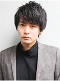 メンズ　髪型　ビジネス 30代