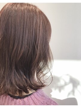 ユーフォリア 銀座本店(Euphoria) 【Euphoria】ピンクベージュ外ハネボブ 担当しおん