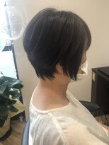 アゲート(agete)&nbsp;前下がりショート×チョコレートブラウン