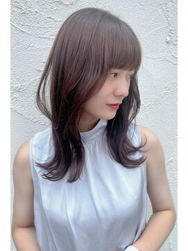 ノノリリ(NONORIRI) ナチュラルモード透明感カラー大人可愛いロングレイヤー