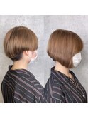 mash→short bob#シールエクステ#三宮#エクステ#インナーカラー