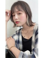 バイフィフス 原宿/表参道(by fifth)&nbsp;インナーカラー/外ハネボブ/イヤリングカラーボブ