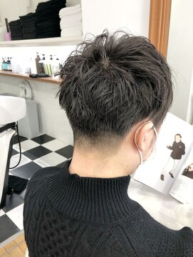 ヘッズ 本八幡店(HEADS) MEN'S HAIR センターパート サイドパート 韓国マッシュ