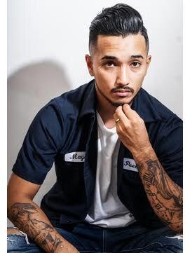 メリケンバーバーショップ フクオカ(MERICAN BARBERSHOP FUK) スキンフェードツイストスパイラルセンターパートサイドパート27