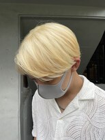 アクト(ACT)&nbsp;ブロンドヘア/メンズヘア/韓国風/シルキーベージュ